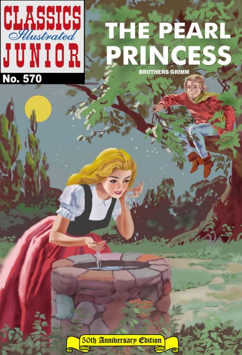 Couverture ebook de The Pearl Princess, de Grimm Brothers