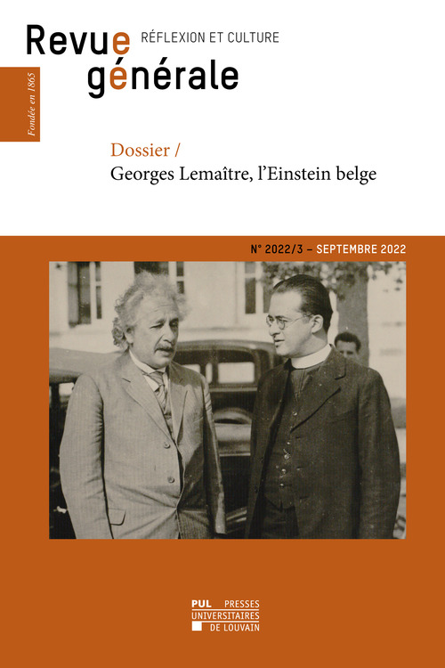 ebook cover of Revue générale - n°2022/3 - septembre 2022, by Collectif