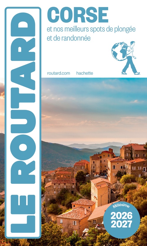 Couverture ebook de Guide du Routard Corse 2026/27, de Collectif
