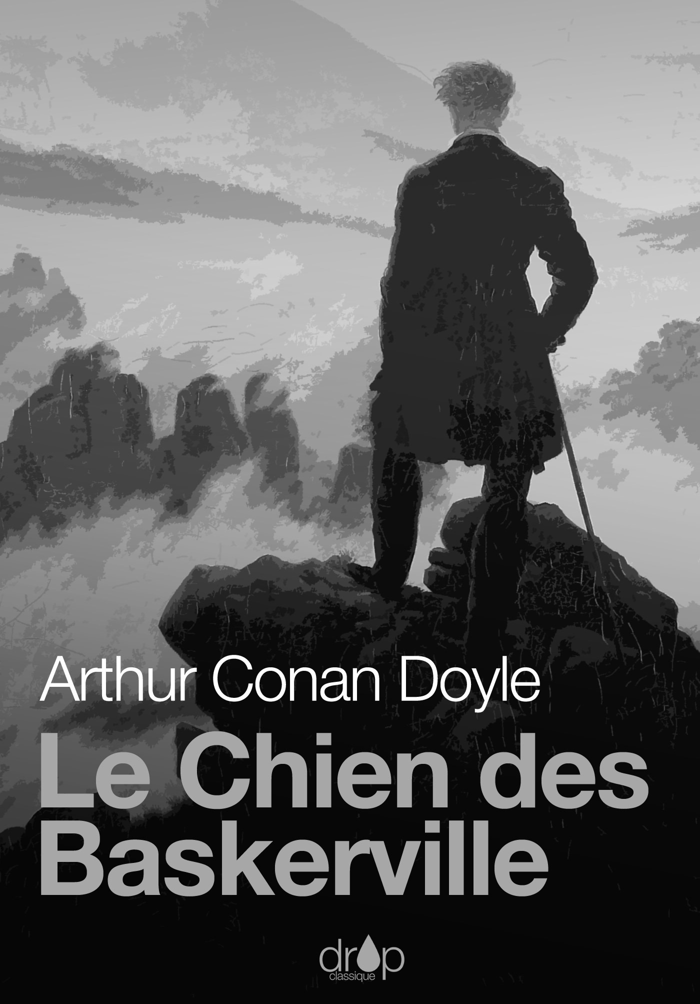 Couverture ebook de Le Chien des Baskerville, de Sir Arthur Conan Doyle
