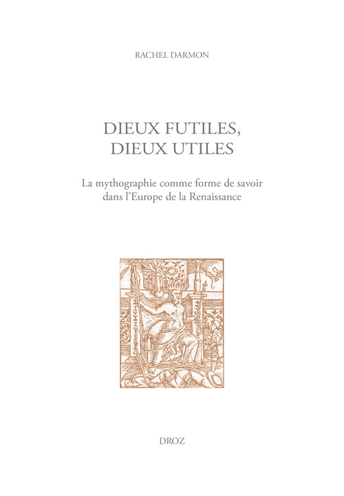 ebook cover of Dieux futiles, dieux utiles, by Rachel Darmon