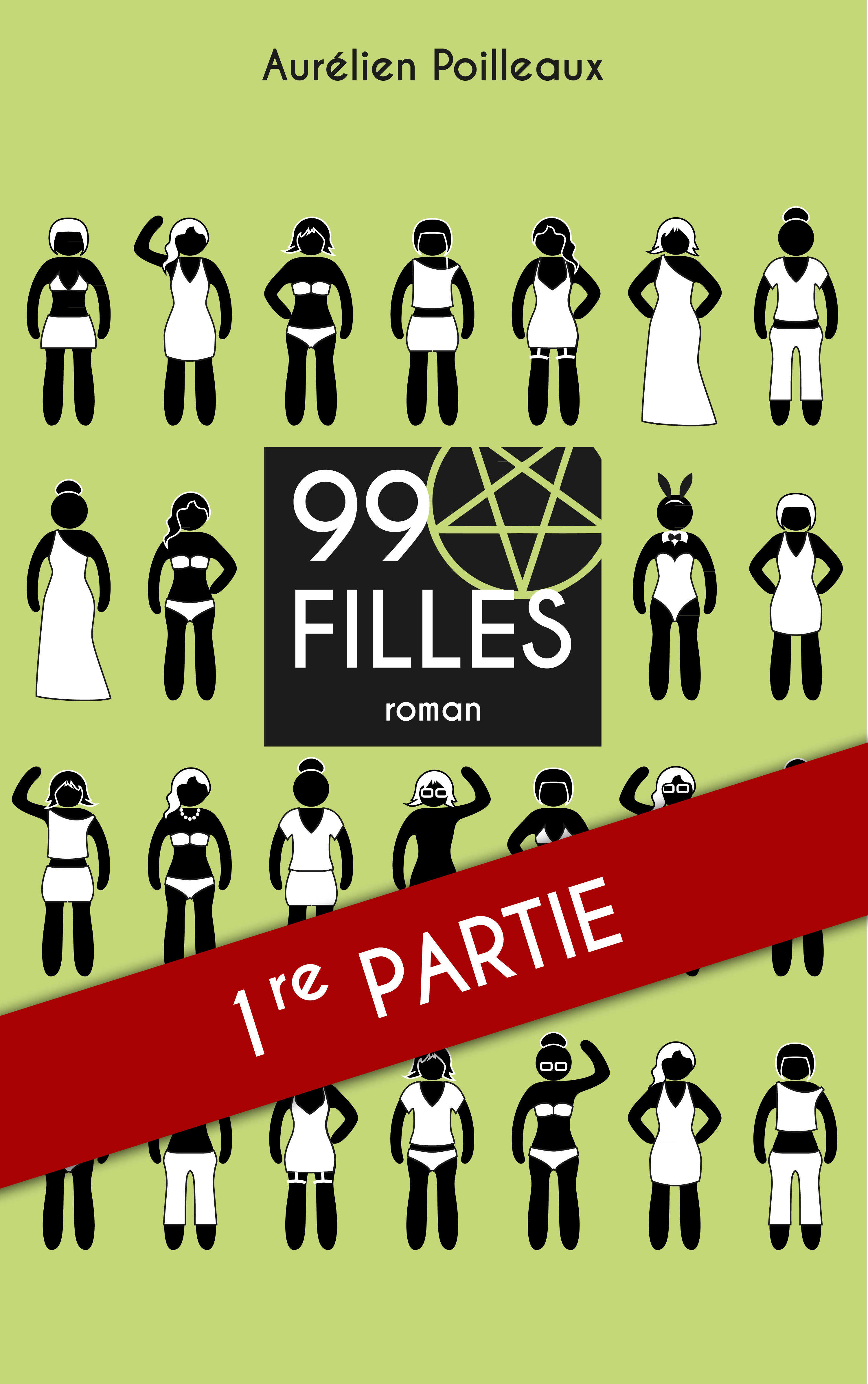ebook cover of 99 filles, by Aurélien Poilleaux