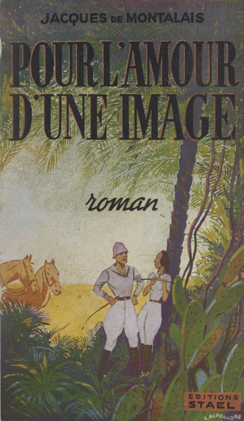 Couverture ebook de Pour l'amour d'une image, de Jacques De Montalais