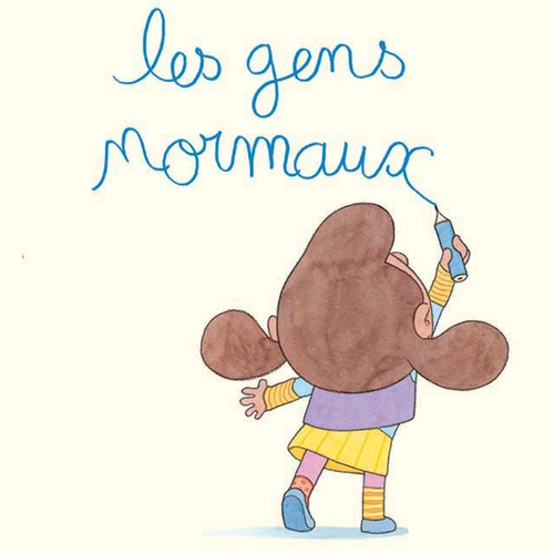 audiobook cover of Les gens normaux, by Mickaël Escoffier