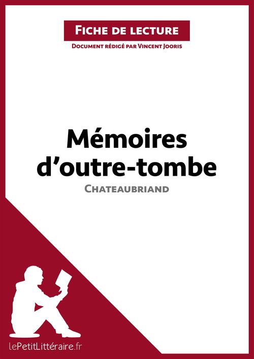 ebook cover of Mémoires d'outre-tombe de Chateaubriand (Fiche de lecture), by Vincent Jooris