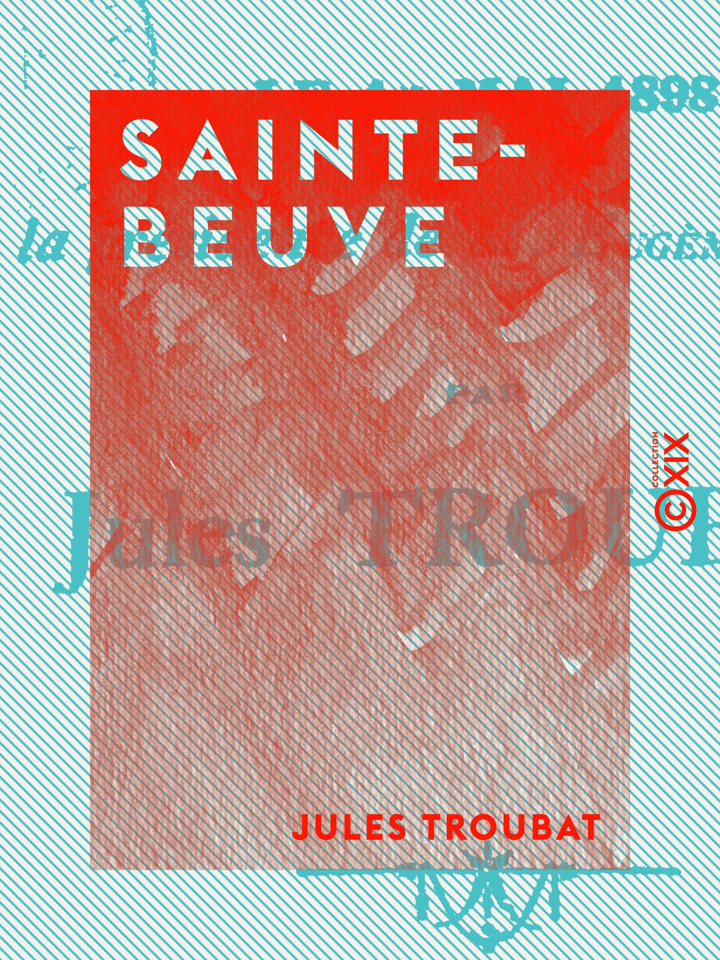 ebook cover of Sainte-Beuve, by Jules Troubat
