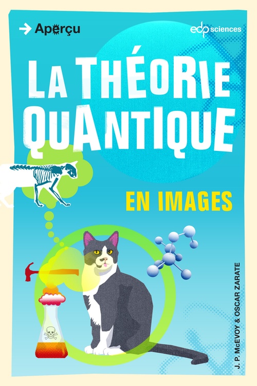 Couverture ebook de La théorie quantique en images, de Jp Mcevoy, Oscar Zaraté