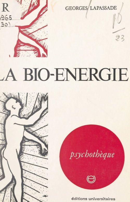 Couverture ebook de La bio-énergie, de Georges Lapassade