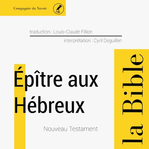 audiobook cover of L'Épître aux Hébreux, by Anonyme
