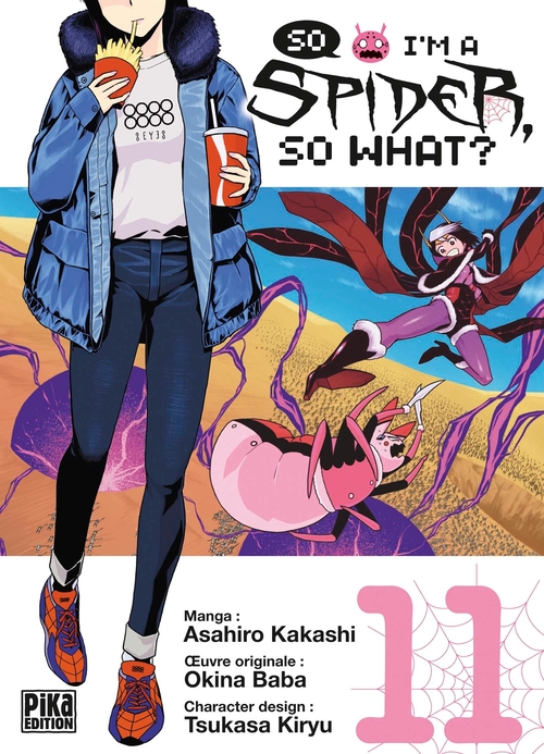 ebook cover of So I'm a Spider, So What? T11, by Asahiro Kakashi