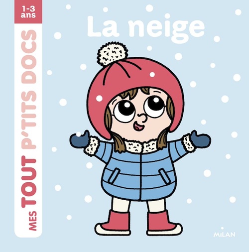 Couverture ebook de La neige, de Paule Battault