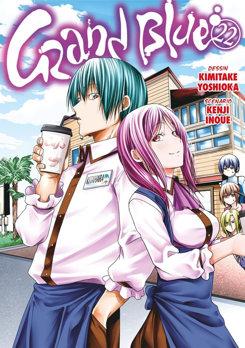 Couverture ebook de Grand Blue - Tome 22 - Grand Blue, de Kenji Inoue