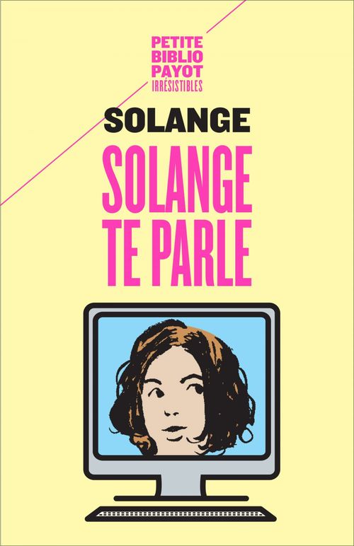 Couverture ebook de Solange te parle, de Solange