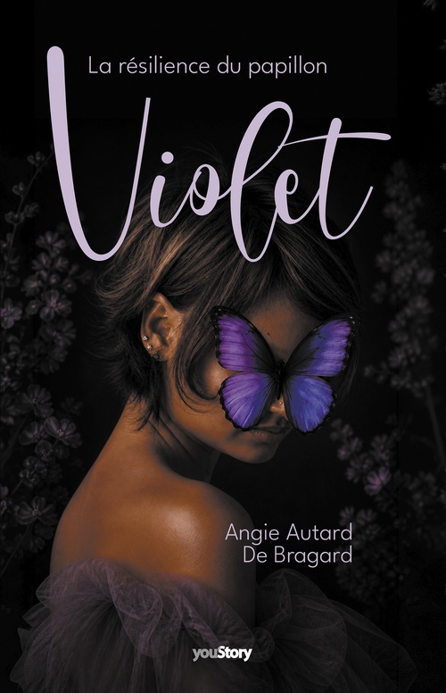 Couverture ebook de La résilience du papillon violet, de Angie Autard de Bragard