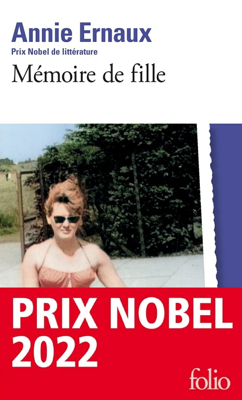 ebook cover of Mémoire de fille, by Annie Ernaux