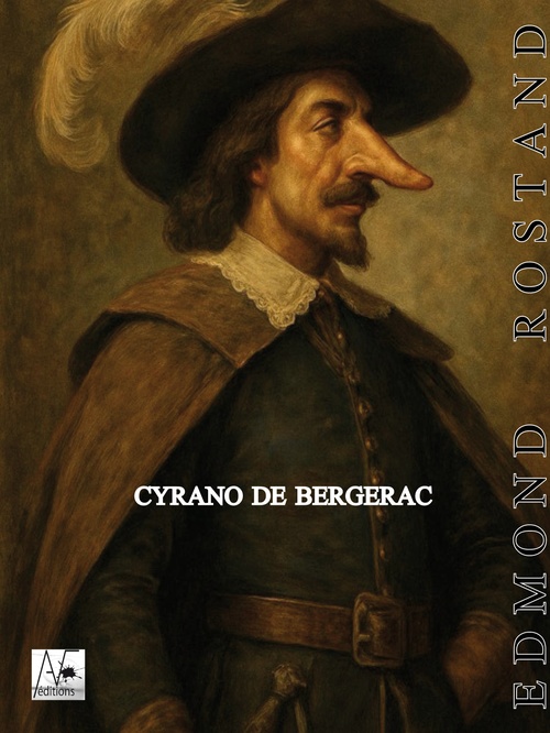 ebook cover of Cyrano de Bergerac, by Edmond Rostand