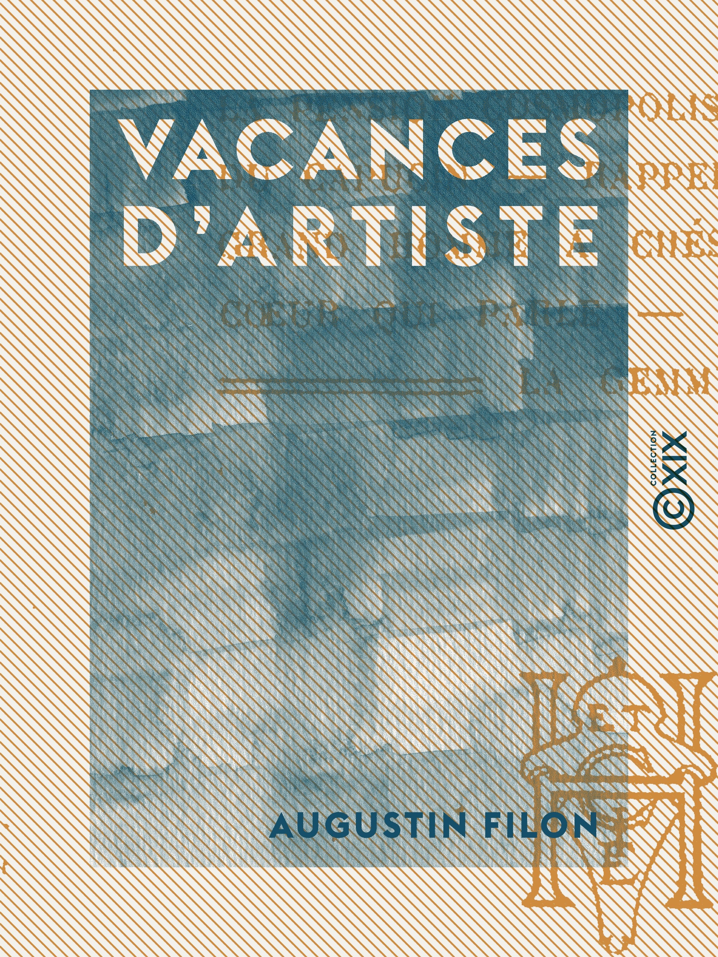 ebook cover of Vacances d'artiste, by Augustin Filon