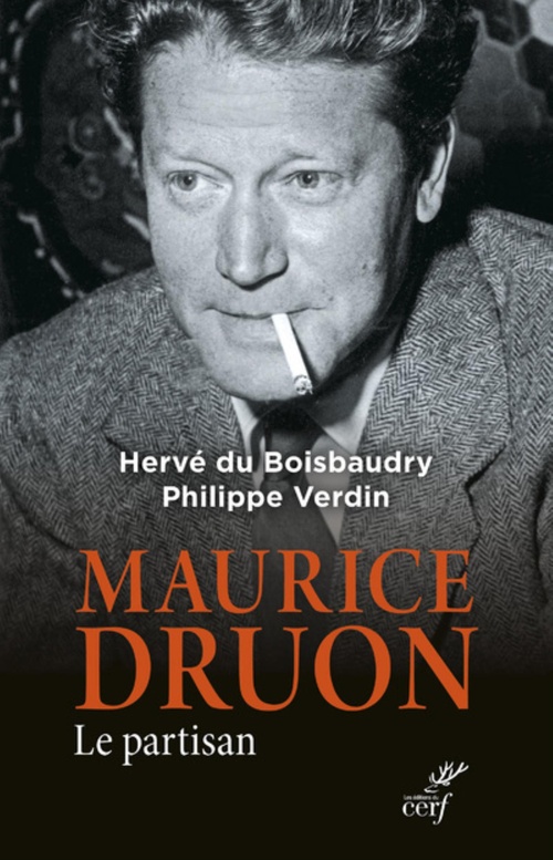 Couverture ebook de MAURICE DRUON, de Du Boisbaudry Herve
