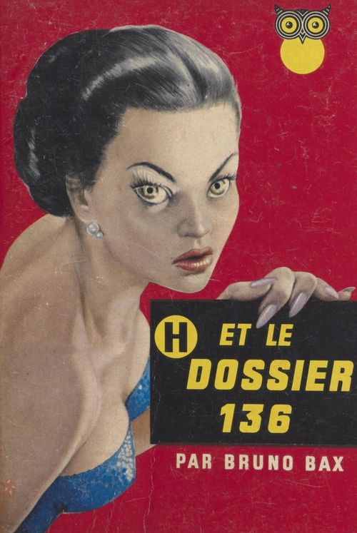 ebook cover of H et le dossier 136, by Bruno Bax