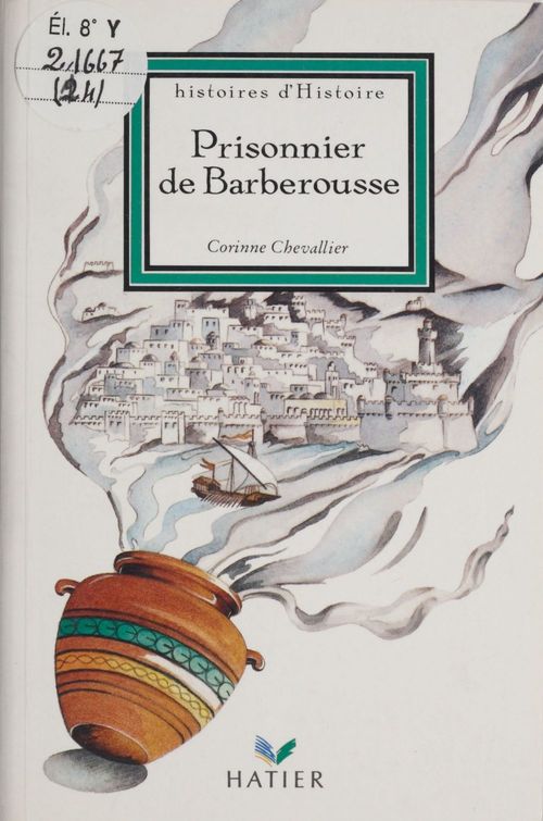 Couverture ebook de Prisonnier de Barberousse, de Corinne Chevalier
