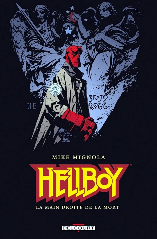 Couverture ebook de Hellboy T04 - La main droite de la mort, de Mike Mignola