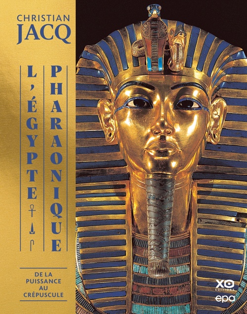 Couverture ebook de L'égypte pharaonique - De la puissance au crépuscule, de Christian Jacq