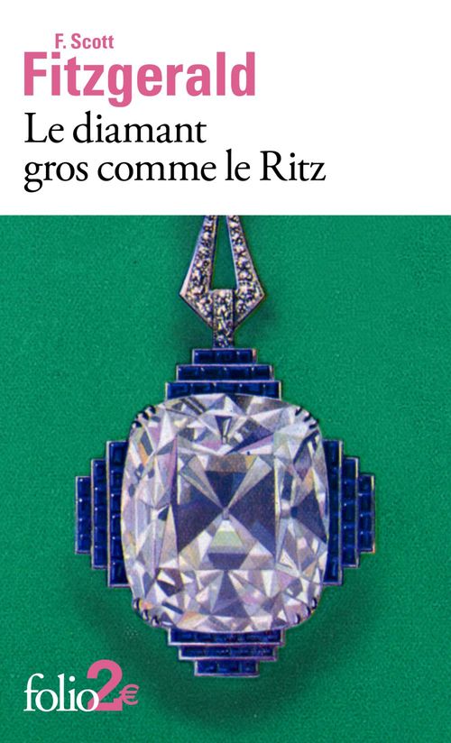 ebook cover of Le diamant gros comme le Ritz, by Francis Scott Fitzgerald