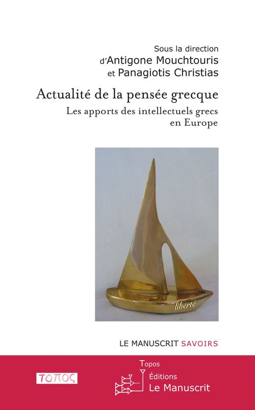Couverture ebook de Actualité  de la pensée grecque, de Antigone