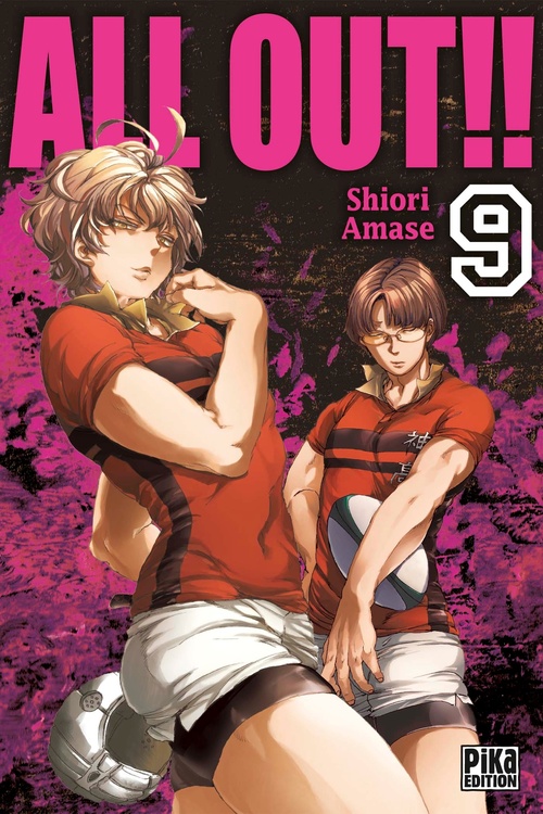 Couverture ebook de All Out!! T09, de Shiori Amase