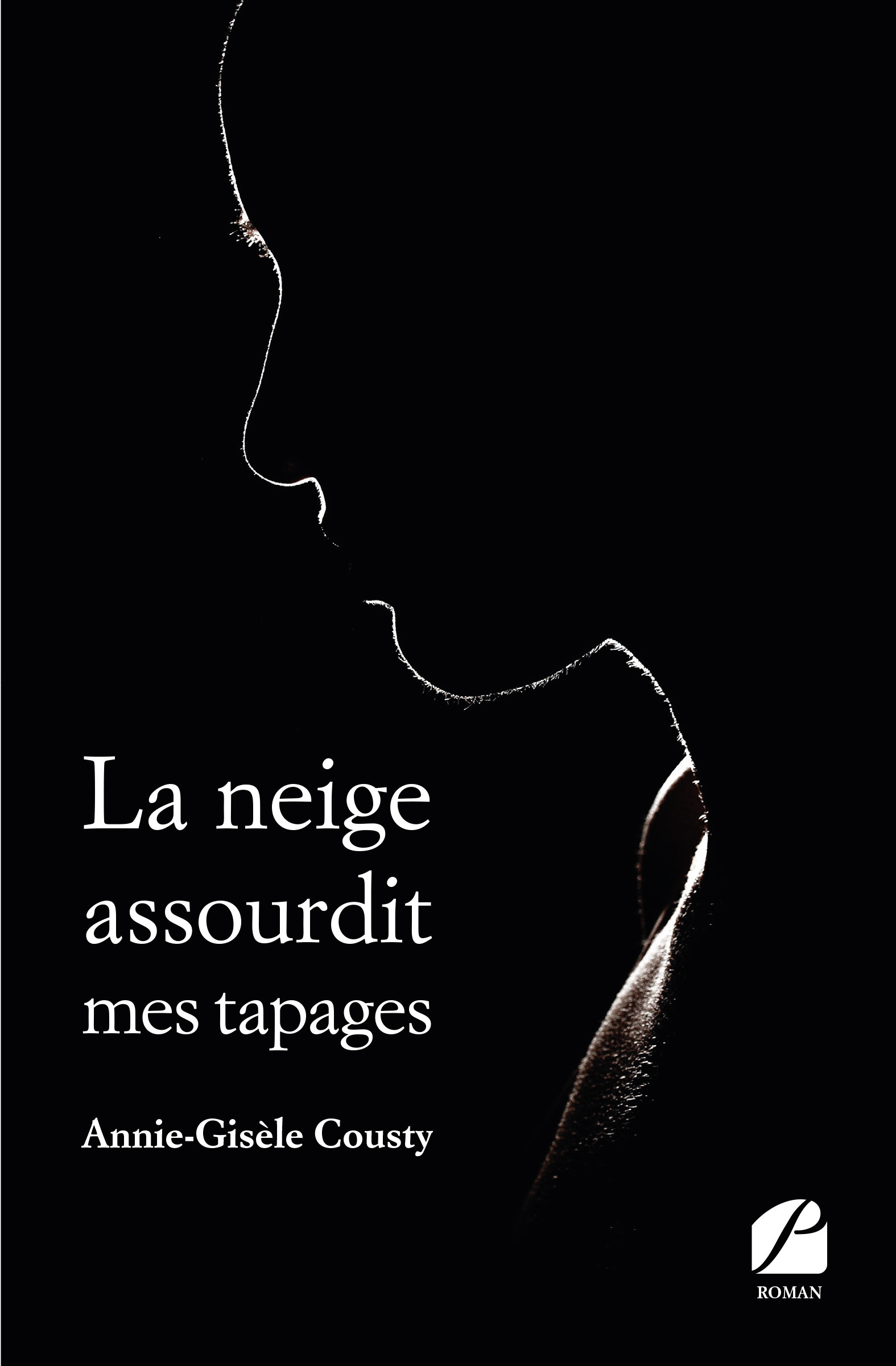 Couverture ebook de La neige assourdit mes tapages, de Annie-gisèle Cousty