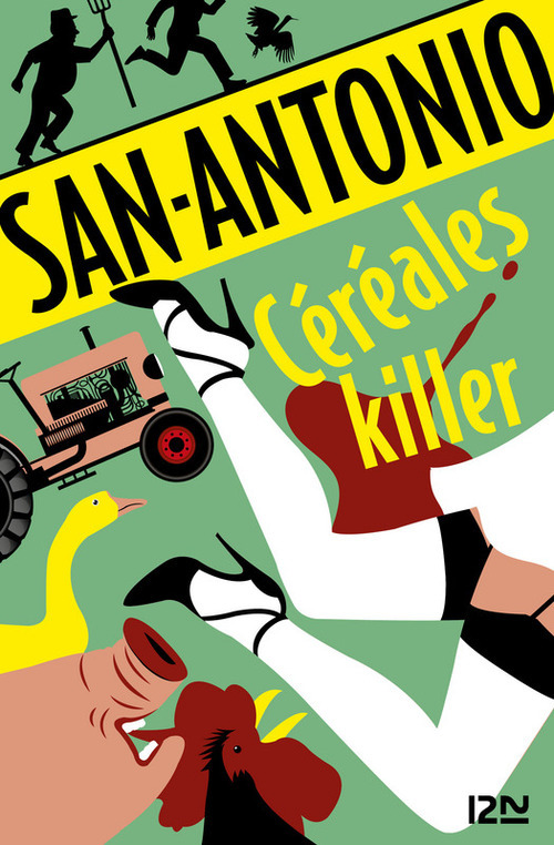 Couverture ebook de Céréales killer, de San-Antonio