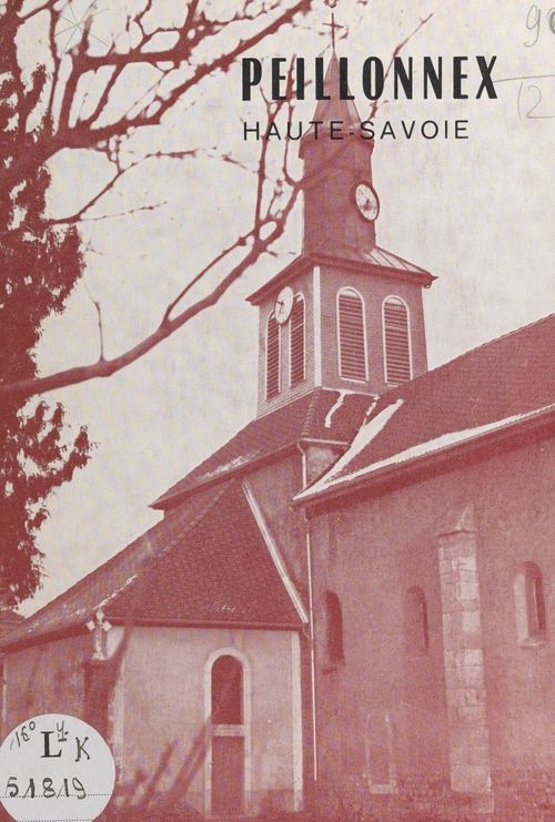 Couverture ebook de Peillonnex, Haute-Savoie, de Alain Guerrier