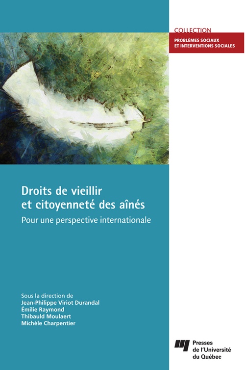 Couverture ebook de Droits de vieillir et citoyenneté des aînés, de Collectif