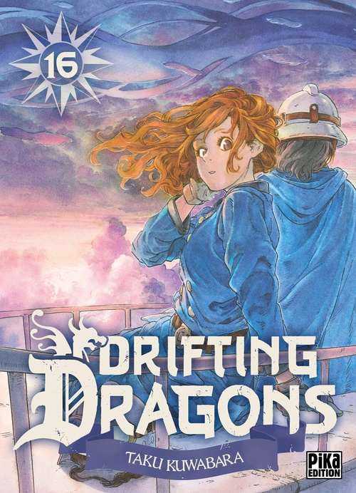 Couverture ebook de Drifting Dragons T16, de Taku Kuwabara