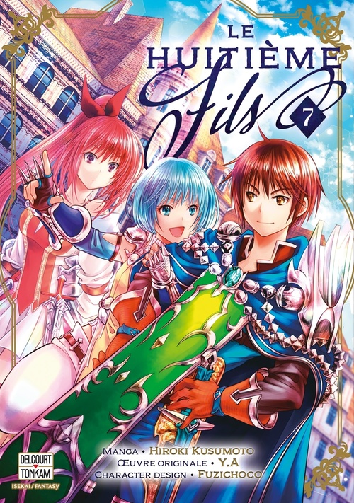 Couverture ebook de Le Huitième fils T07, de Y.A