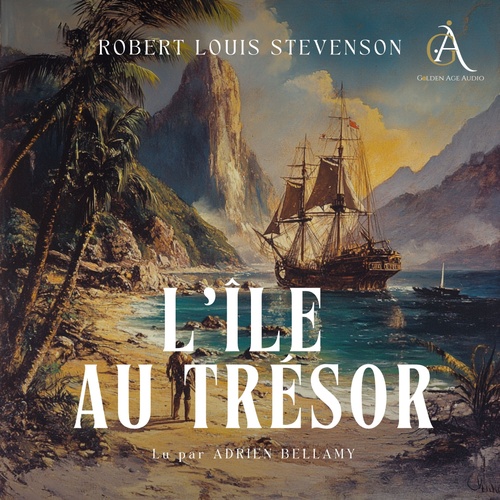 Couverture audiobook de L'Île au trésor - Livre Audio, de Robert Louis Stevenson, Livres audio en français