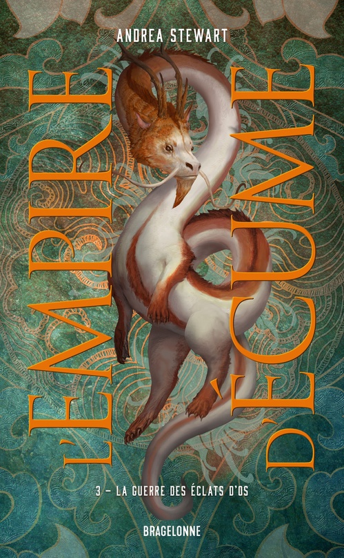 ebook cover of L'Empire d'écume, T3 : La Guerre des éclats d'os, by Andrea Stewart