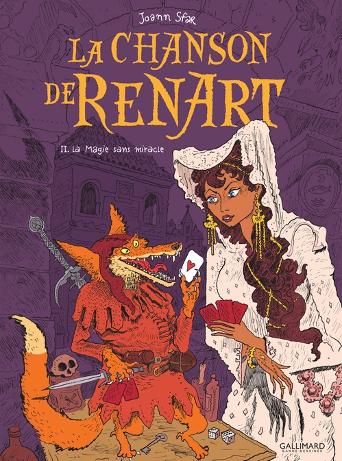 Couverture ebook de La Chanson de Renart (Tome 2) - La Magie sans miracle, de Joann Sfar