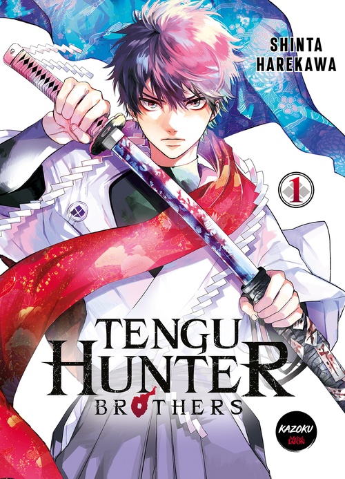Couverture ebook de Tengu Hunter Brothers - Tome 1, de Shinta Harekawa