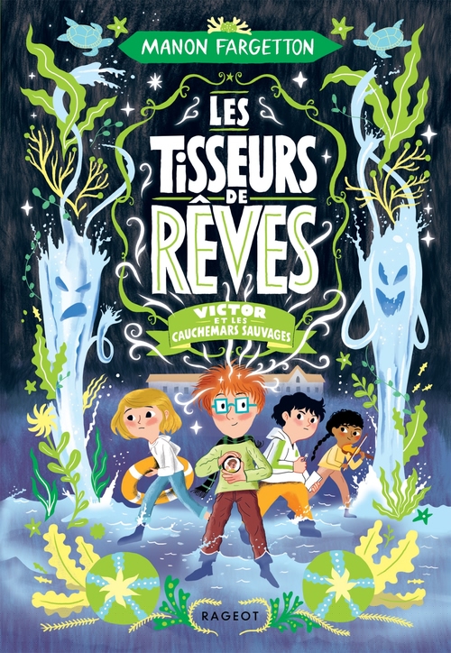 Couverture ebook de Les Tisseurs de rêves - Victor et les cauchemars sauvages, de Manon Fargetton