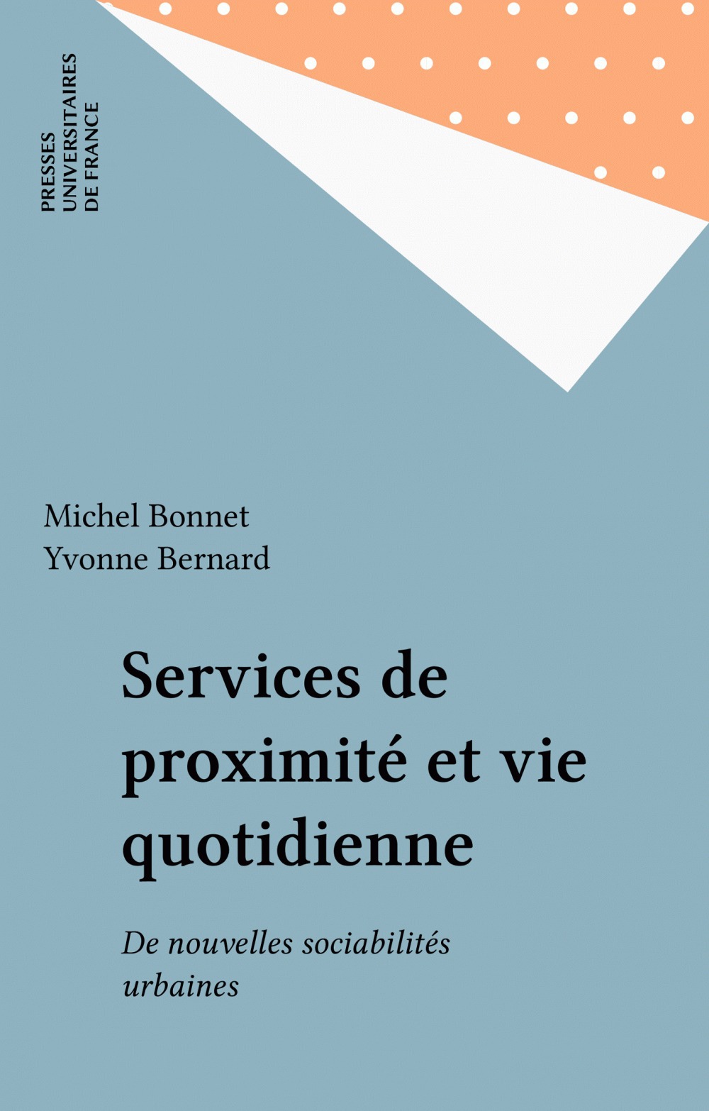 ebook cover of Services de proximité et vie quotidienne, by
