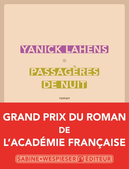 ebook cover of Passagères de nuit, by Yanick Lahens