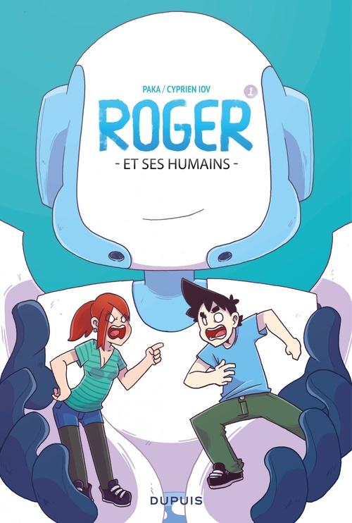 Couverture ebook de Roger et ses humains - Tome 1, de Cyprien Iov, Paka