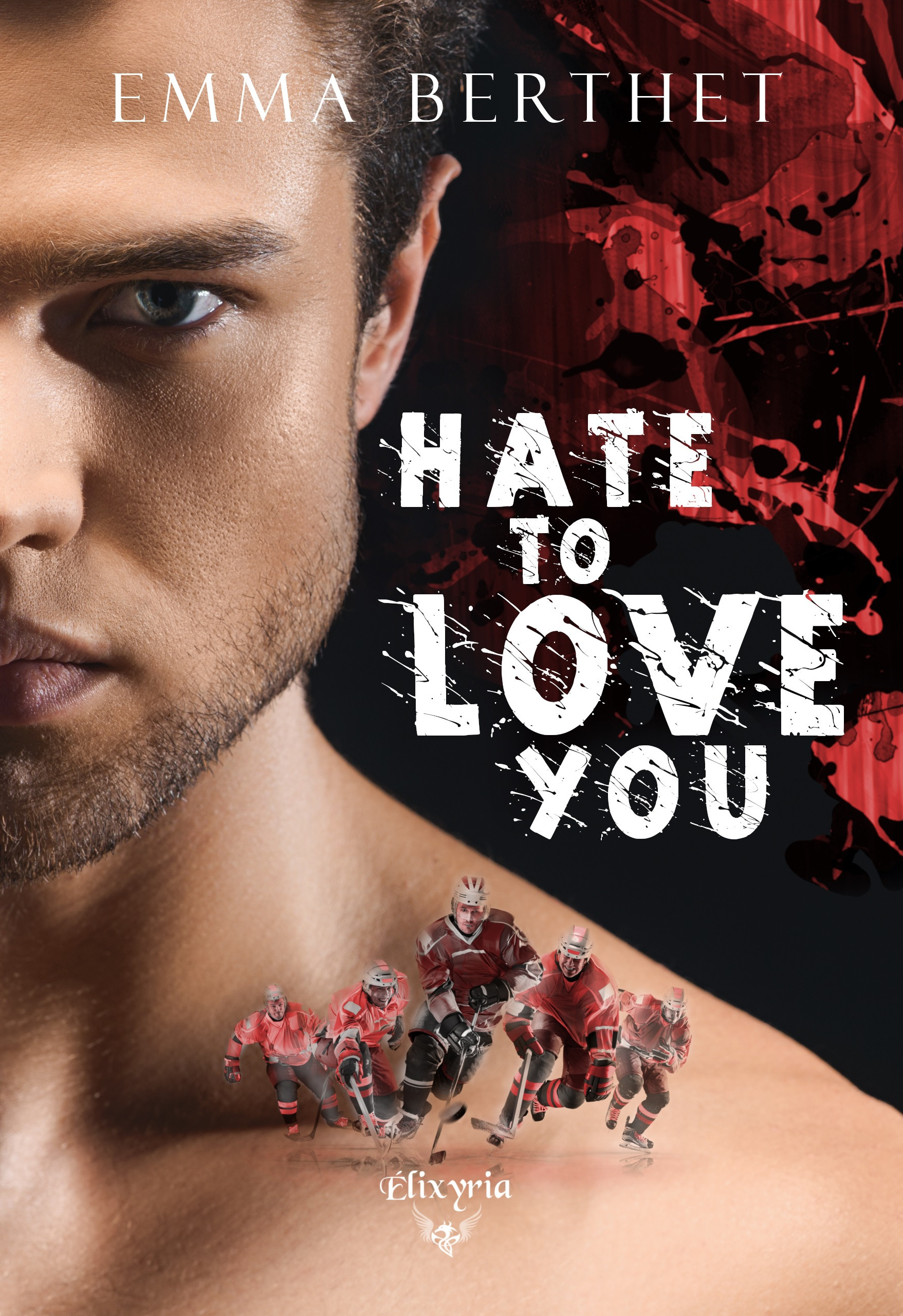 Couverture ebook de Hate to love you, de Emma Berthet