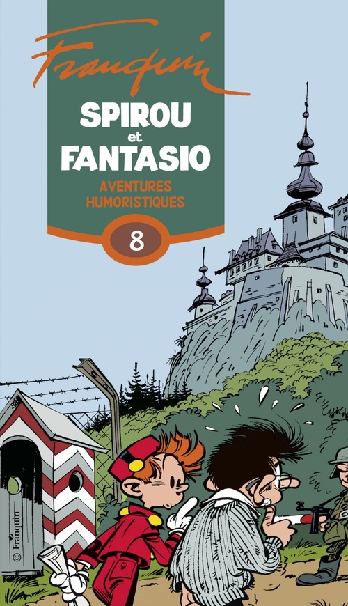 Couverture ebook de Spirou et Fantasio - L'intégrale - Tome 8 - Aventures humoristiques, de André Franquin