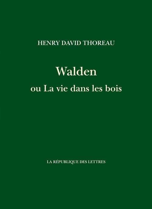 Couverture ebook de Walden ou La vie dans les bois, de Henry David Thoreau