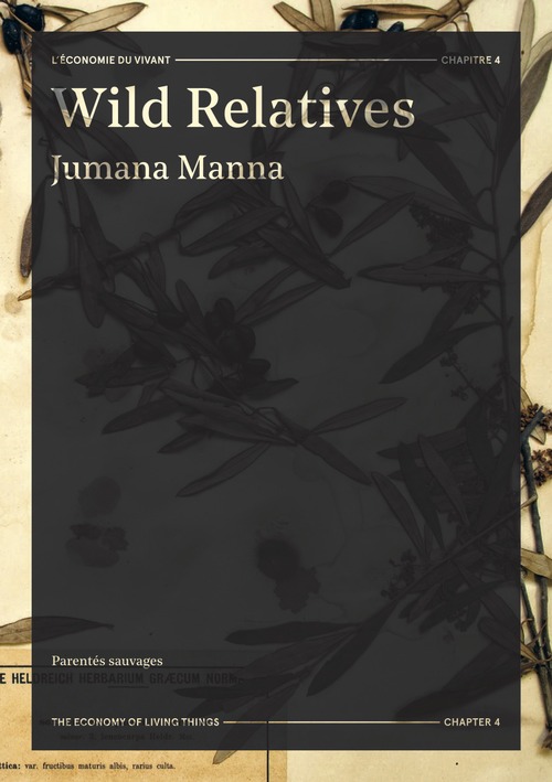 ebook cover of Jumana Manna - Wild Relatives, by Jumana Manna, Shela Sheikh