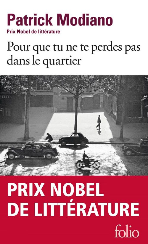 Couverture ebook de Pour que tu ne te perdes pas dans le quartier, de Patrick Modiano