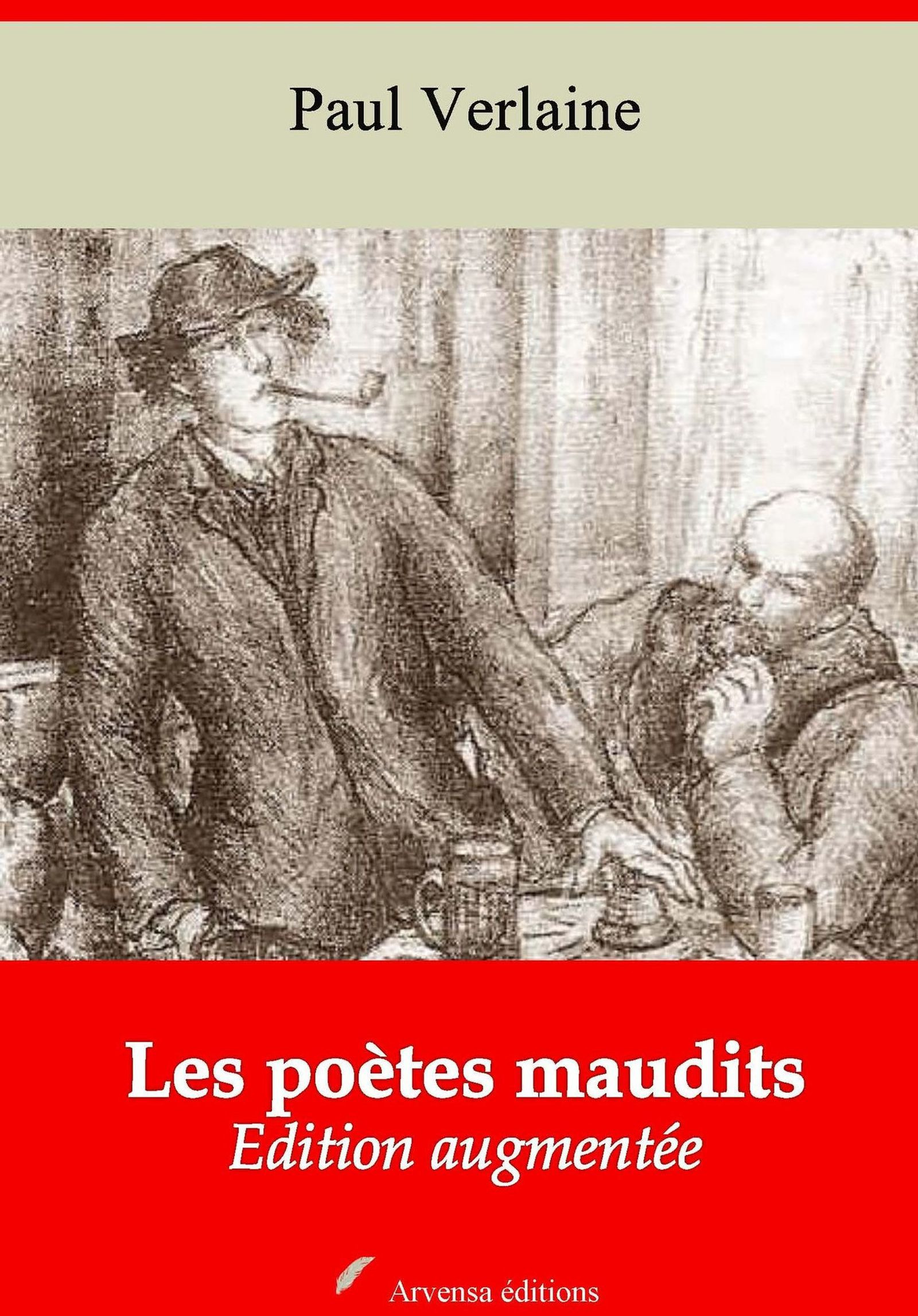 Couverture ebook de Les Poètes maudits - suivi d'annexes, de Paul Verlaine