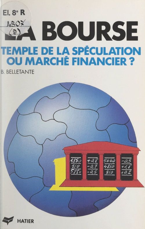 Couverture ebook de La Bourse, de Bernard Belletante
